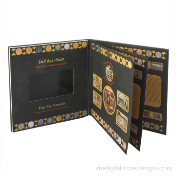 Video Greeting Card with Brone Printing